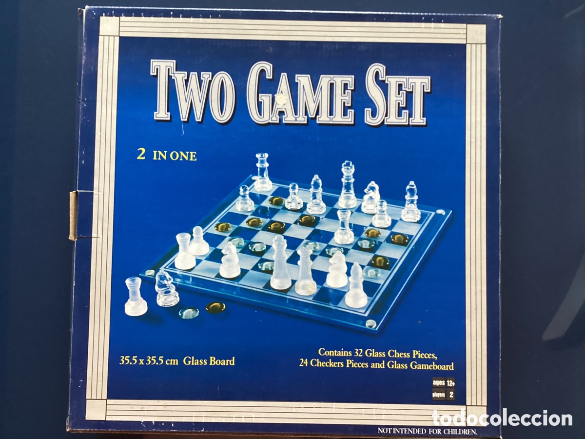 Juegos de mesa: Ajedrez piezas de cristal - Foto 1