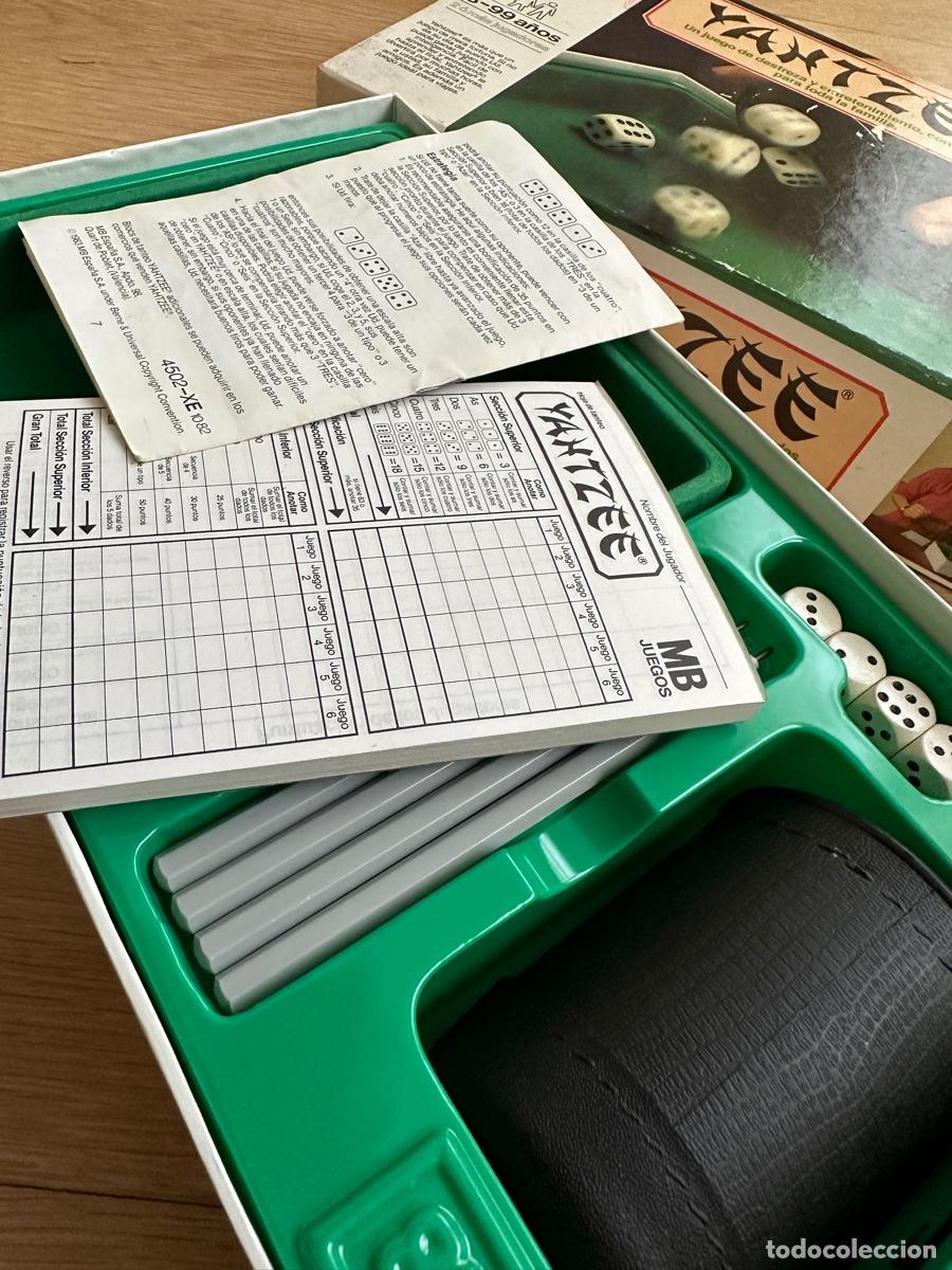 Juegos de mesa: YAHTZEE DE MB. a&ntilde;os 80. - Foto 7