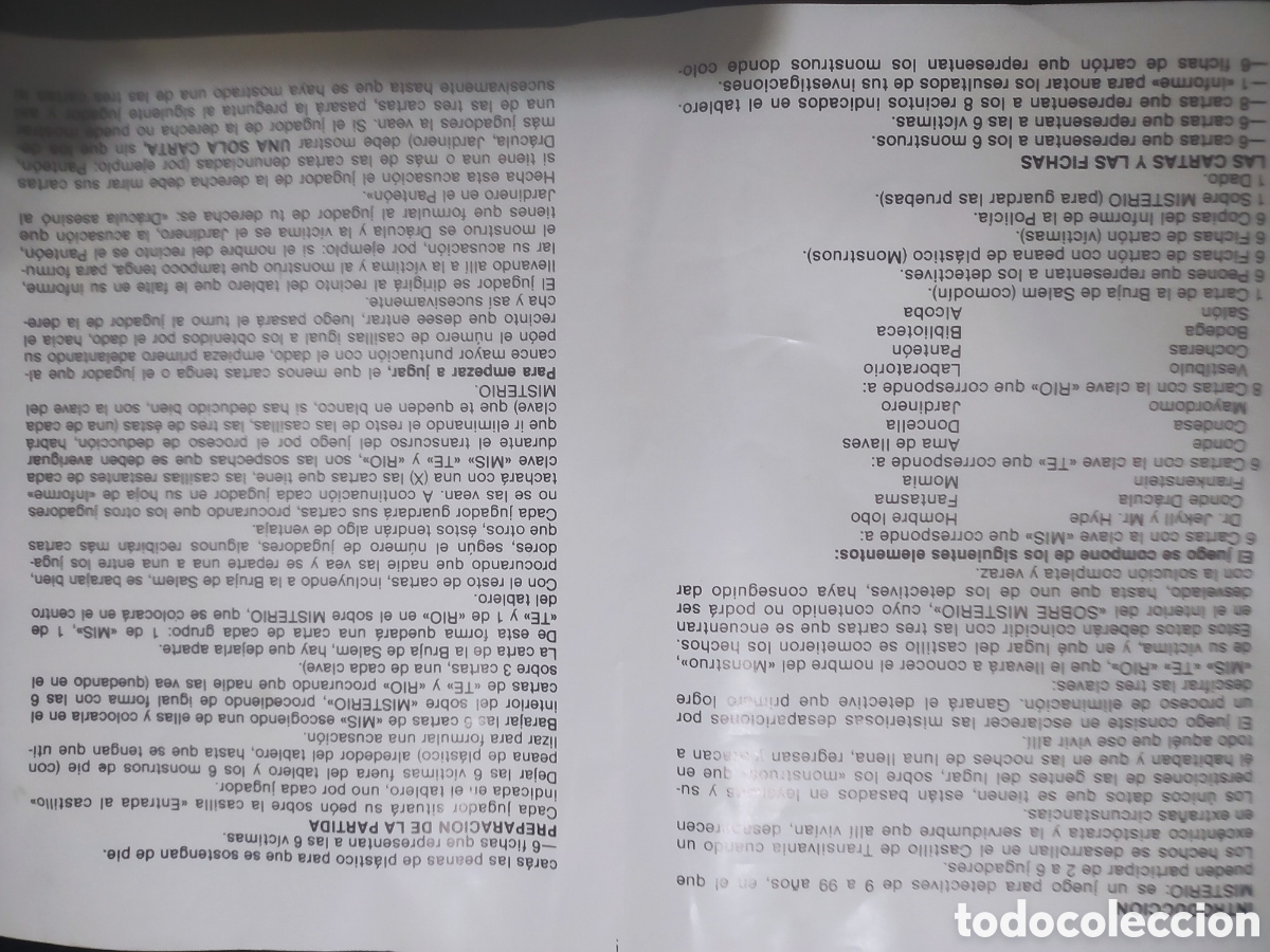 Juegos de mesa: Misterio juego de detectives CEFA - Foto 3