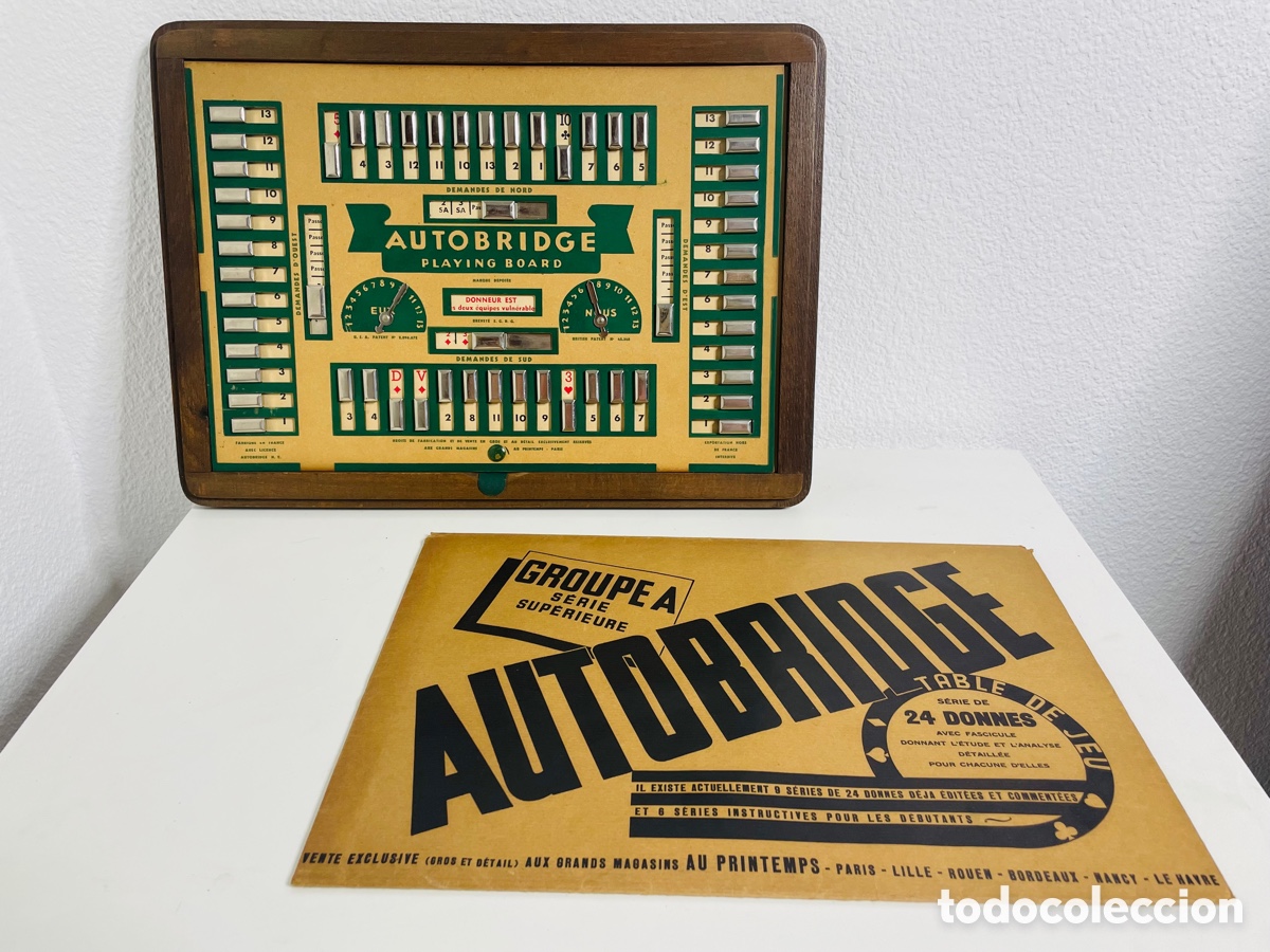 Juegos de mesa: AutoBridge Ely Culbertson - Foto 7