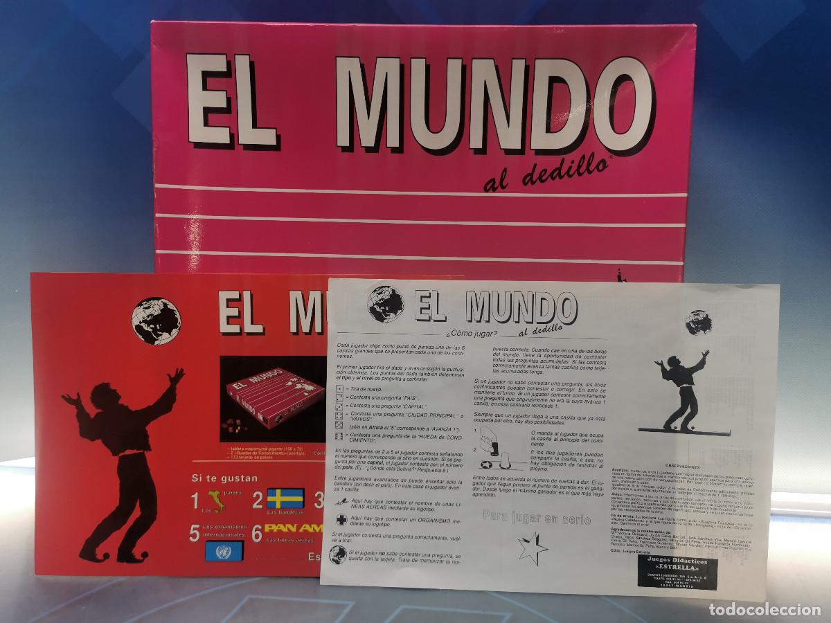 Juegos de mesa: Juego de mesa EL MUNDO Al dedillo - Foto 8