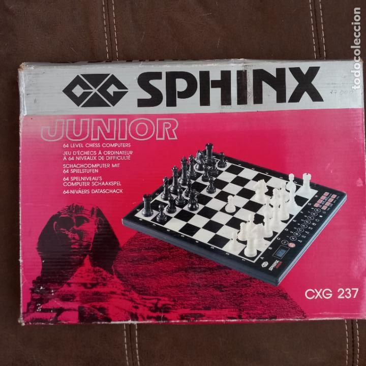 Juegos de mesa: AJEDREZ ELECTR&Oacute;NICO SPHINX JUNIOR cxg 237 - Foto 6