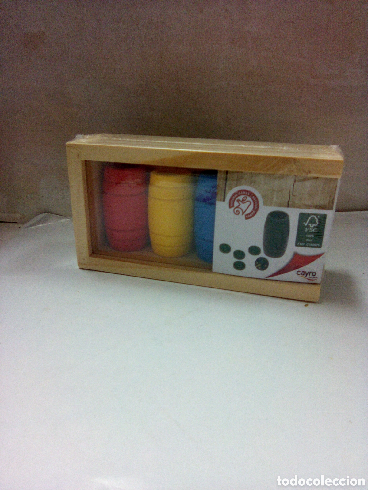 Juegos de mesa: Accesorios parch&iacute;s madera - Foto 1