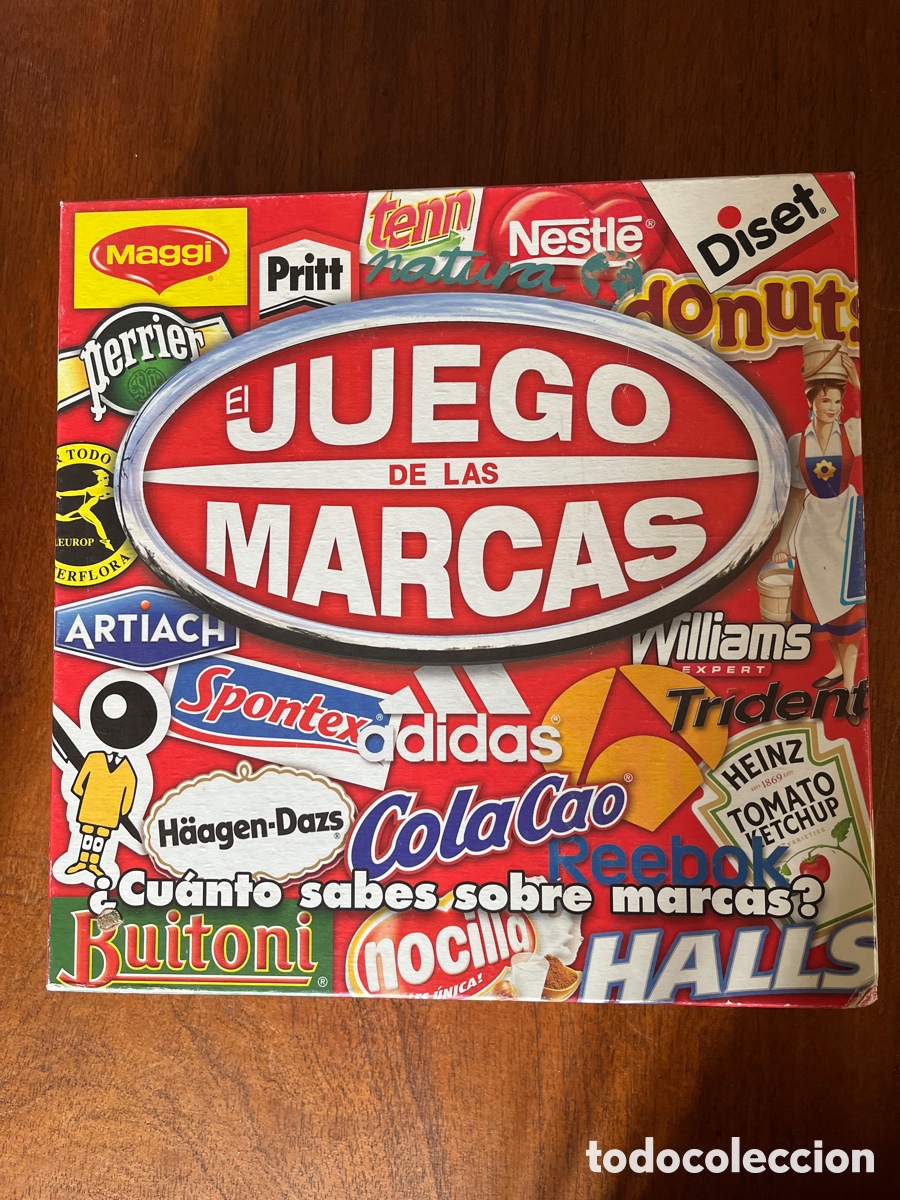 Juegos de mesa: Juego de mesa de las marcas.Diset. 2010 - Foto 1