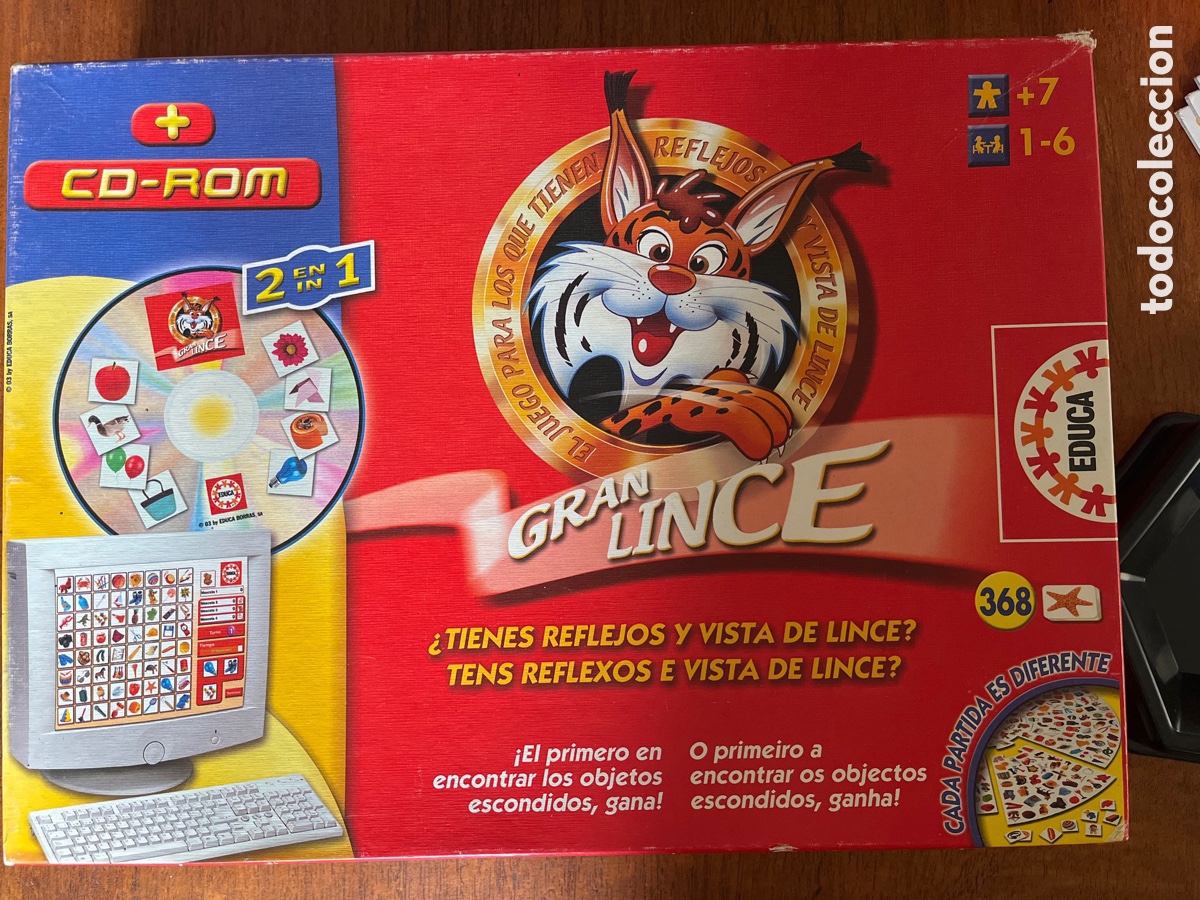 Juegos de mesa: juego de mesa el lince educa - Foto 1