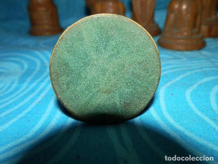 Juegos de mesa: ANTIGUO AJEDREZ EN PASTA, INCOMPLETO - Foto 8