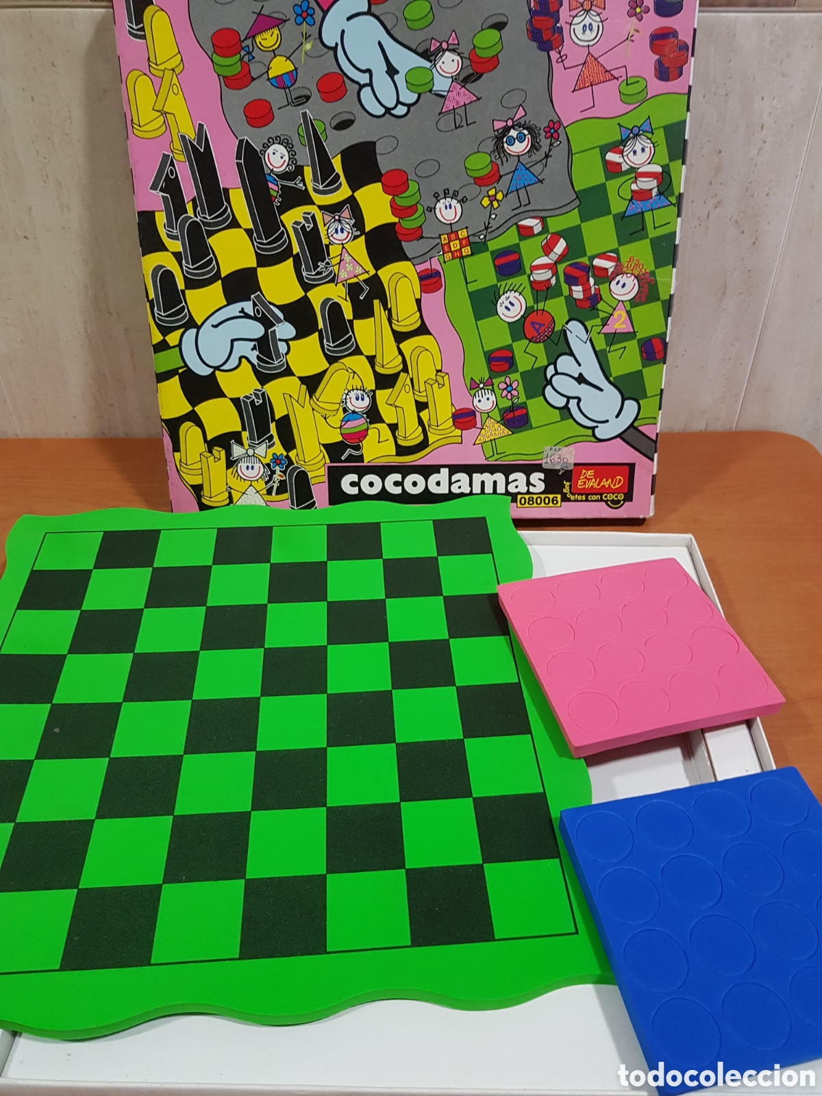 Juegos de mesa: 1989 COCOAJEDREZ REF 08005 Y COCODAMAS REF 08006 COCO CRASH COCOCRASH EVALAND - Foto 15
