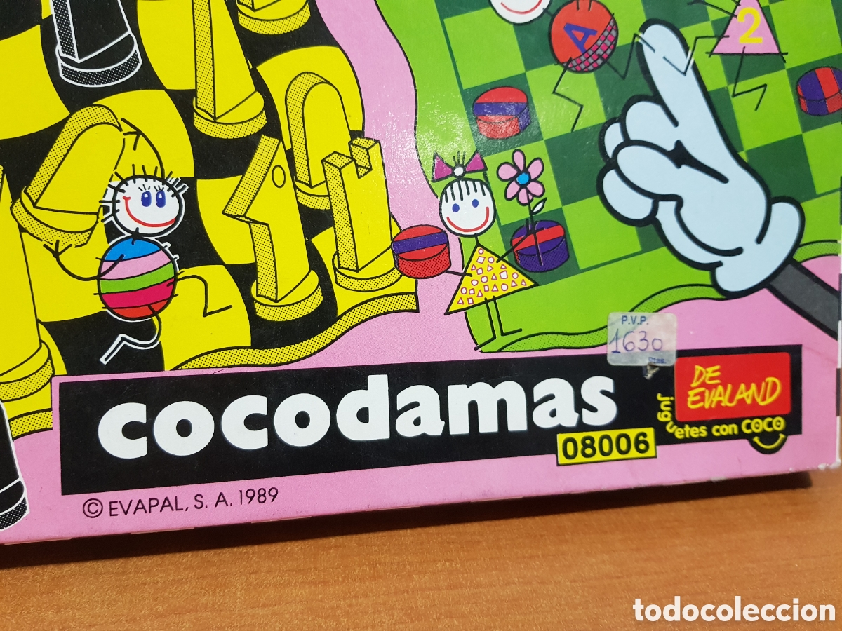 Juegos de mesa: 1989 COCOAJEDREZ REF 08005 Y COCODAMAS REF 08006 COCO CRASH COCOCRASH EVALAND - Foto 20