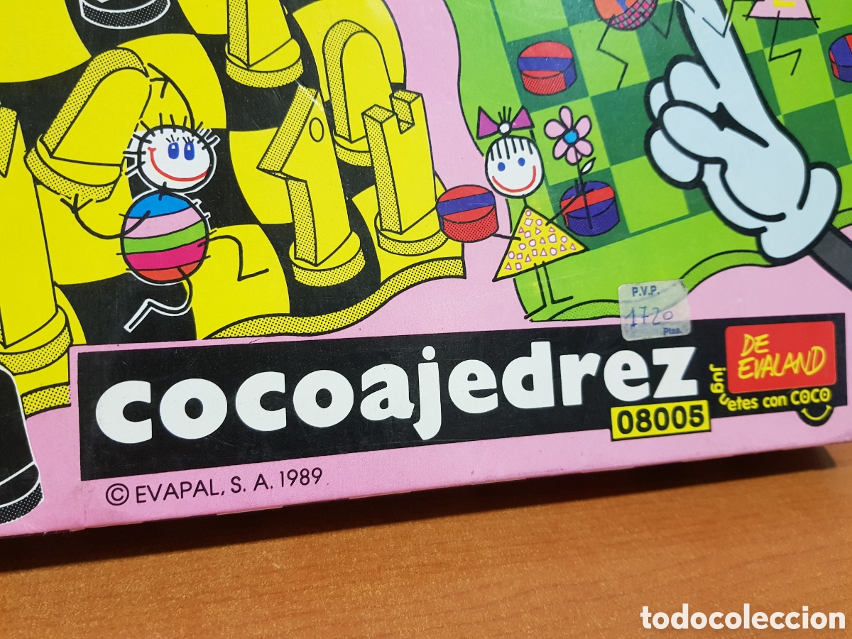 Juegos de mesa: 1989 COCOAJEDREZ REF 08005 Y COCODAMAS REF 08006 COCO CRASH COCOCRASH EVALAND - Foto 4