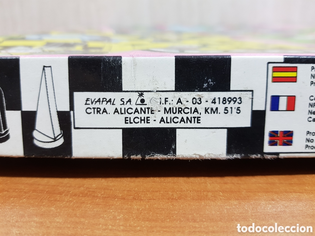 Juegos de mesa: 1989 COCOAJEDREZ REF 08005 Y COCODAMAS REF 08006 COCO CRASH COCOCRASH EVALAND - Foto 6