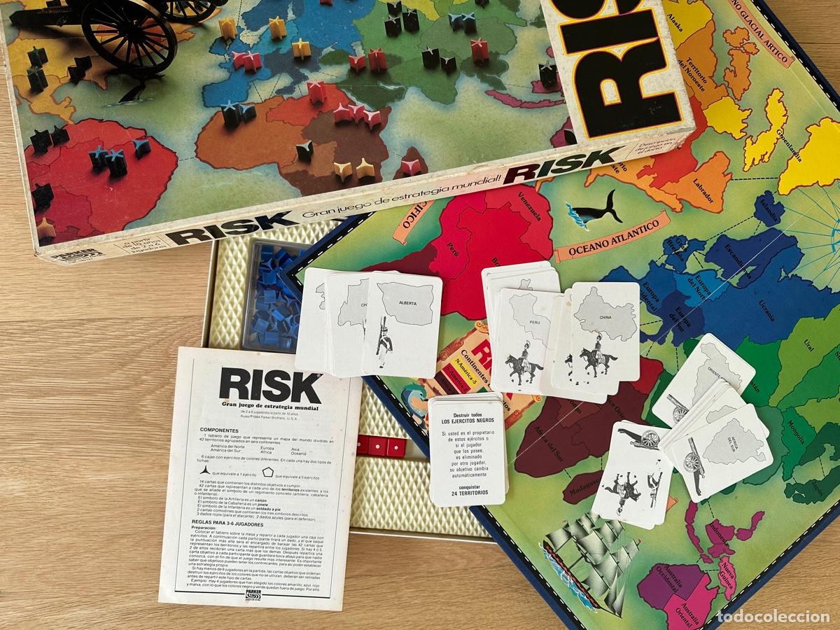 Juegos de mesa: RISK GAME DE PARKER. A&Ntilde;O 1985. - Foto 3