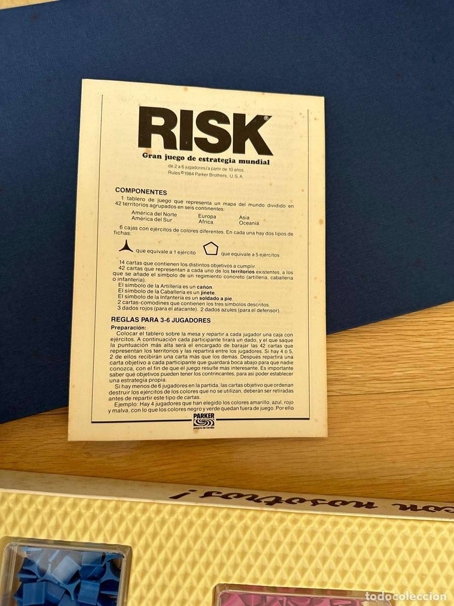 Juegos de mesa: RISK GAME DE PARKER. A&Ntilde;O 1985. - Foto 7