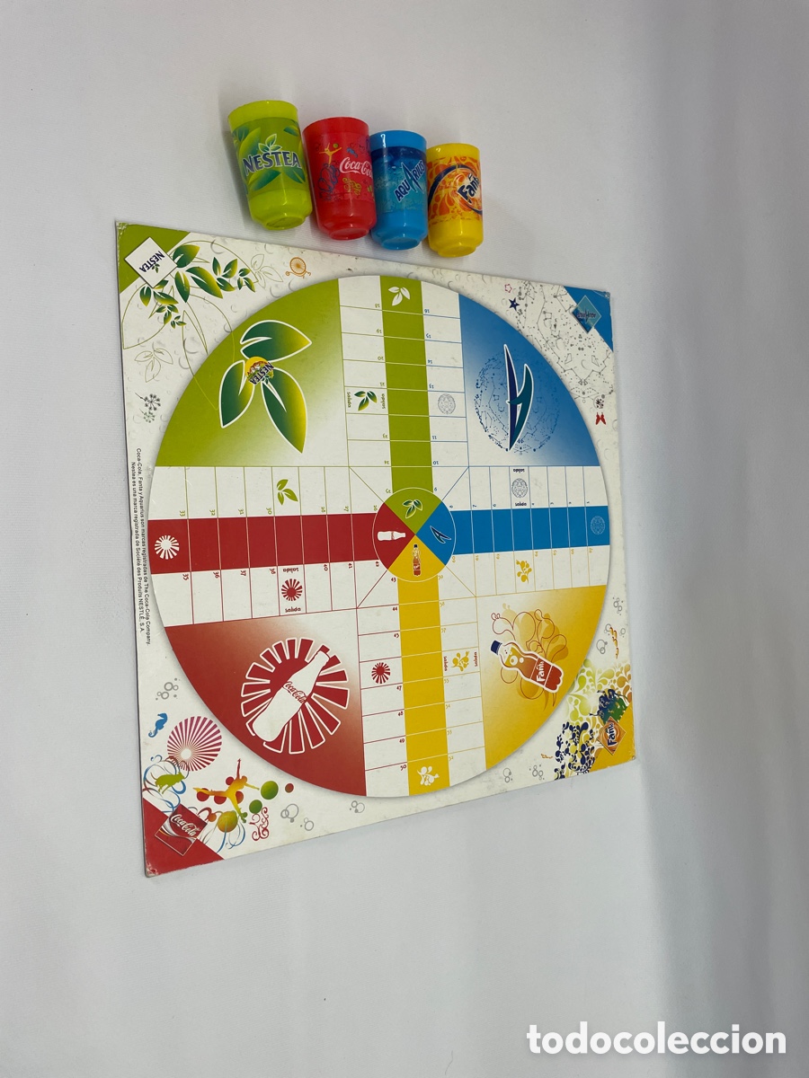 Juegos de mesa: TABLERO PARCH&Iacute;S Y OCA COCA COLA - Foto 2