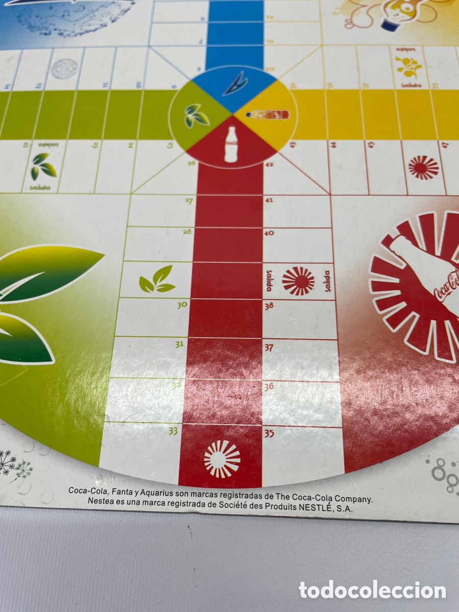 Juegos de mesa: TABLERO PARCH&Iacute;S Y OCA COCA COLA - Foto 5