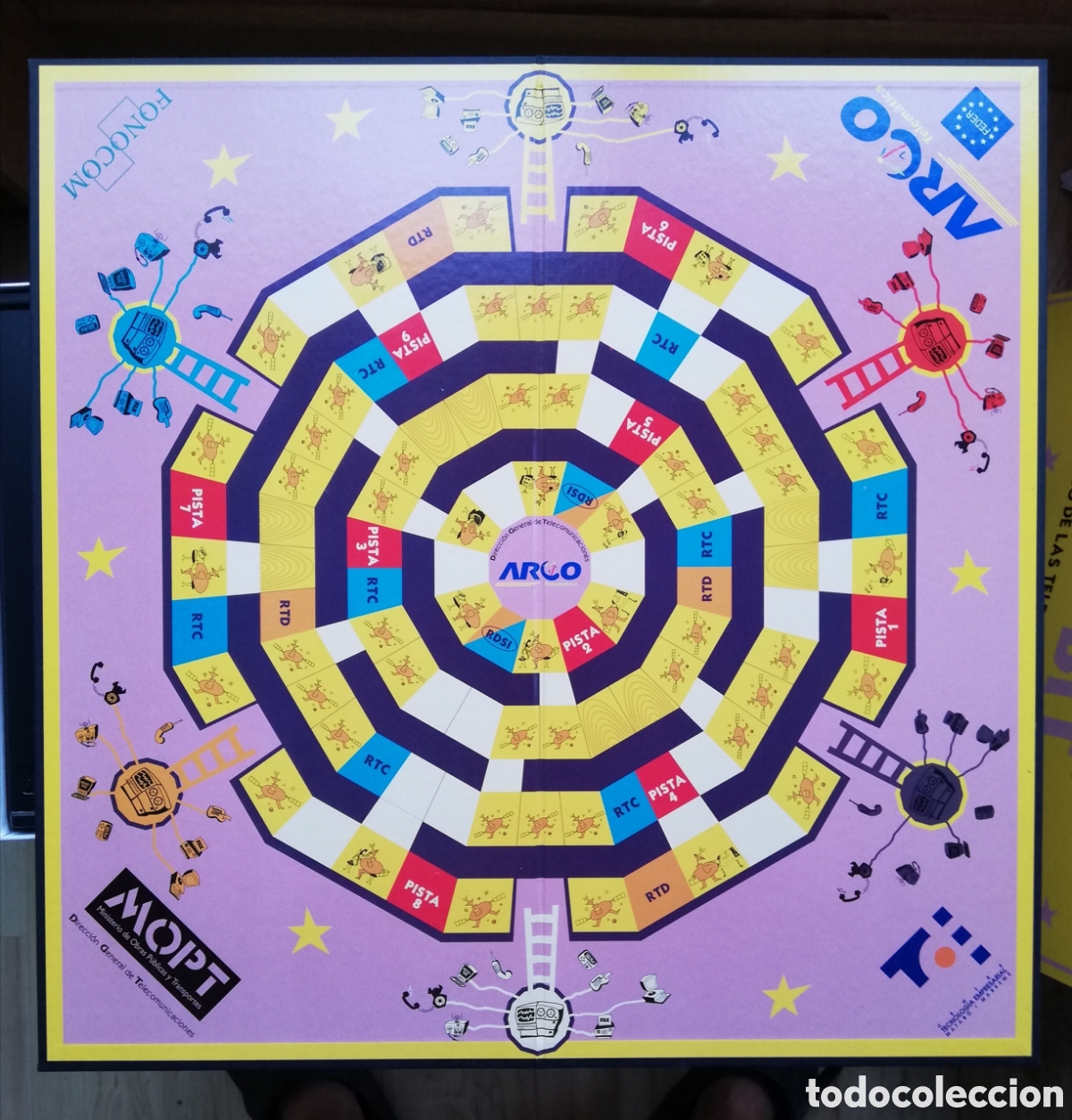 Juegos de mesa: Bit Bit. El juego de las telecomunicaciones. Direcci&oacute;n general. Arco - Foto 2