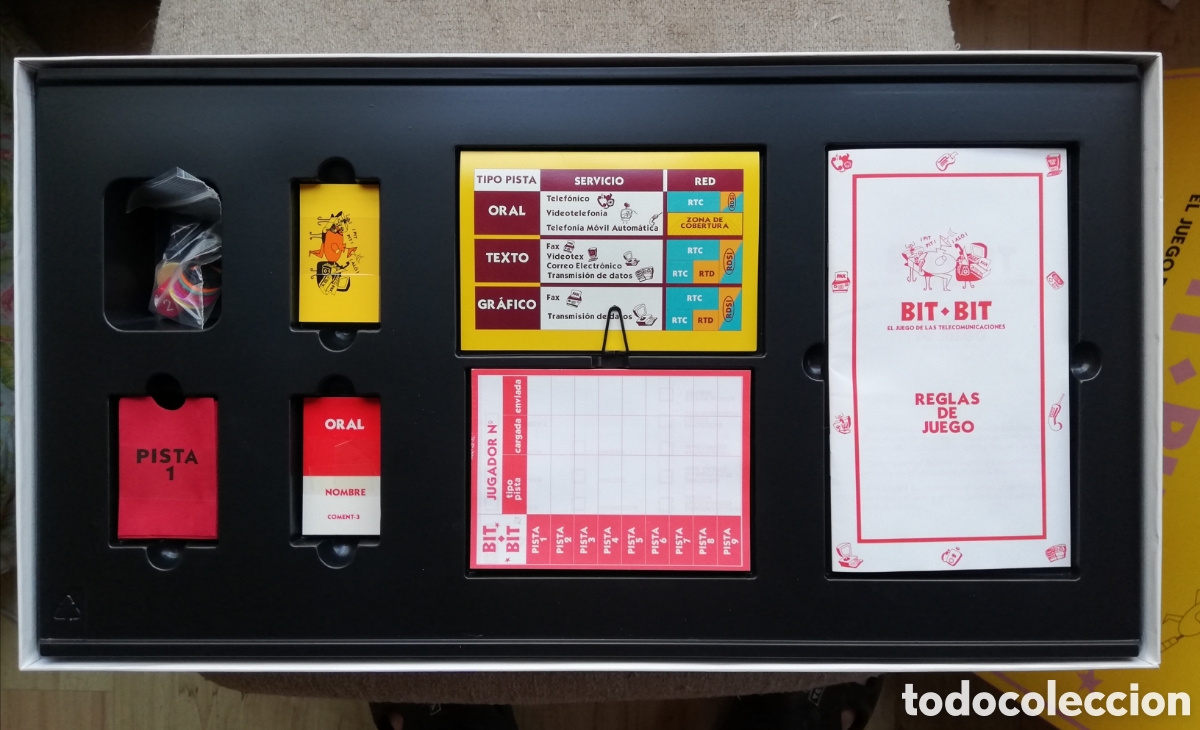 Juegos de mesa: Bit Bit. El juego de las telecomunicaciones. Direcci&oacute;n general. Arco - Foto 3