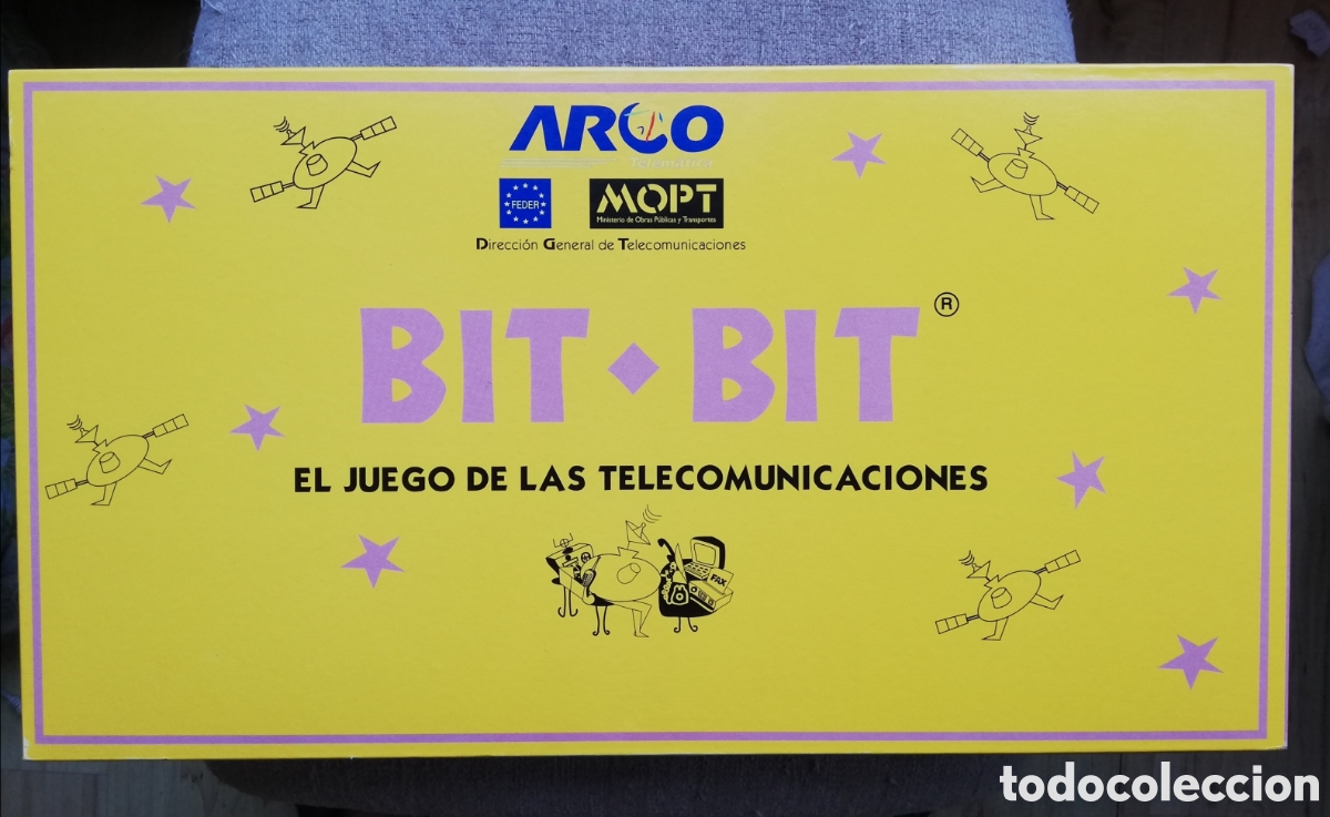 Juegos de mesa: Bit Bit. El juego de las telecomunicaciones. Direcci&oacute;n general. Arco - Foto 1