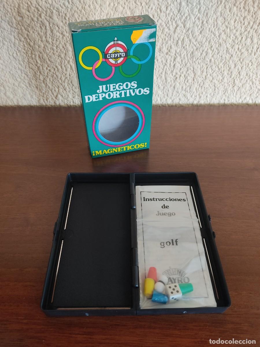 Juegos de mesa: Antiguo juego magn&eacute;tico de Golf Cayro - Foto 2