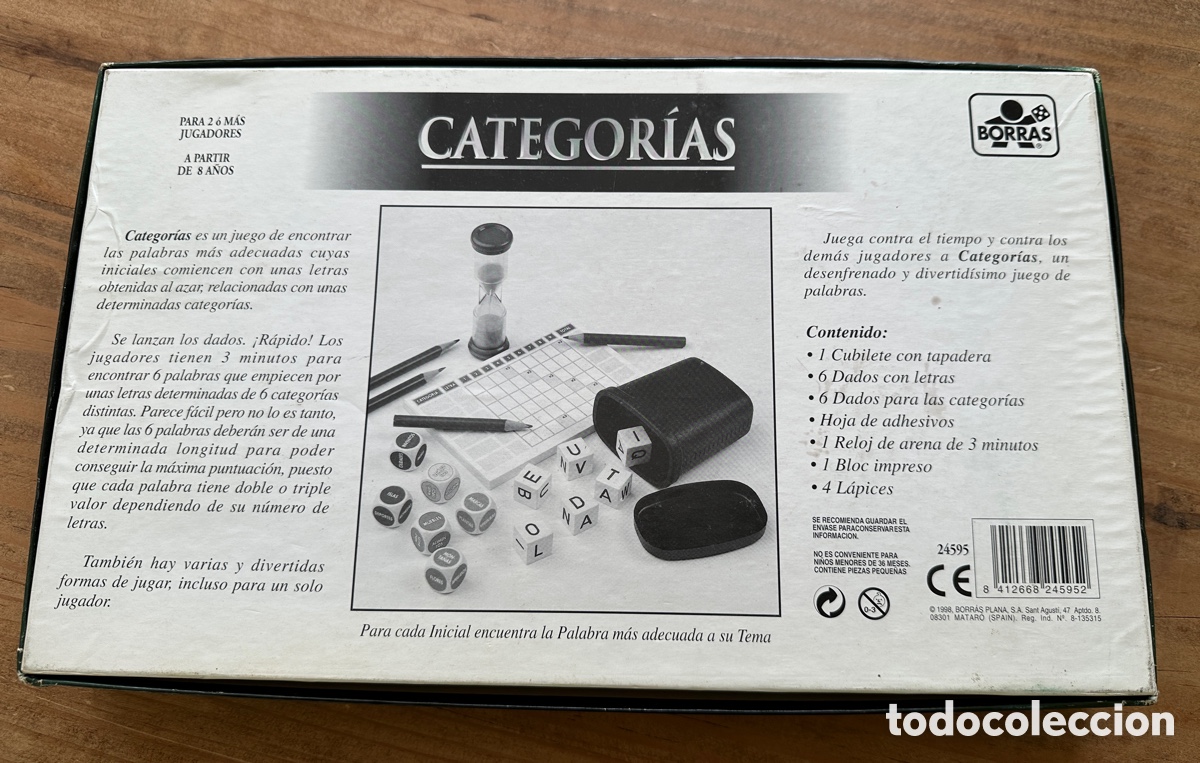 Juegos de mesa: CATEGORIAS DE BORRAS - Foto 6