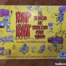 Juegos de mesa: RAP RAT EL JUEGO DE TABLERO CON VIDEO - COMPLETO DE BORRAS 1992