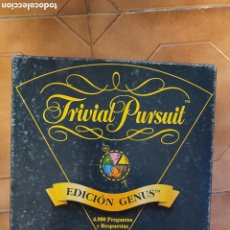 Juegos de mesa: TRIVIAL PURSUIT EDICIÓN GENUS 1995 DE PARKER