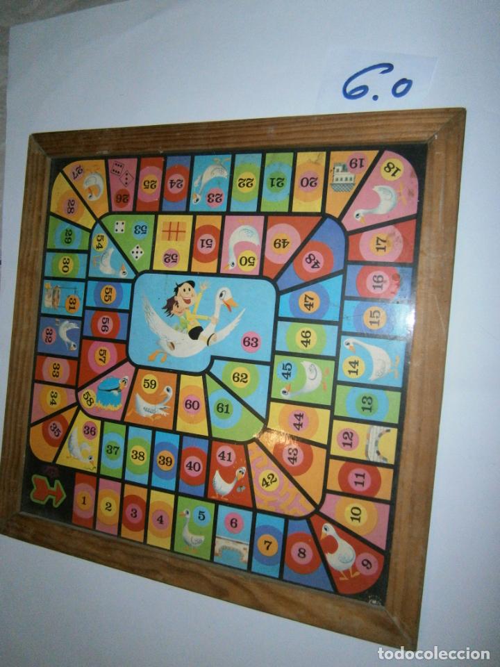 Juegos de mesa: ANTIGUO TABLERO PARCHIS Y JUEGO DE LA OCA - Foto 2