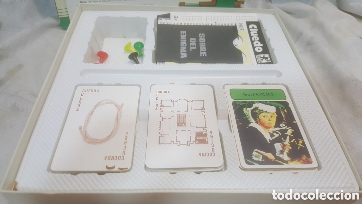 Juegos de mesa: CLUEDO DE BORRAS REF.7566 - Foto 2