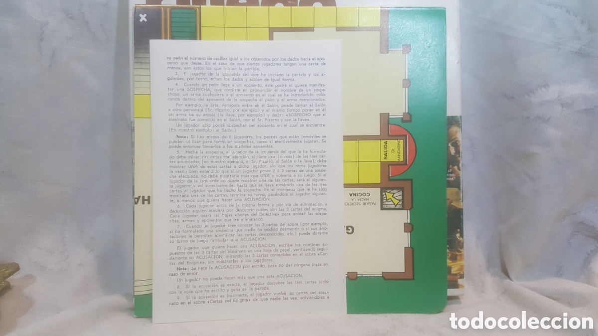 Juegos de mesa: CLUEDO DE BORRAS REF.7566 - Foto 4