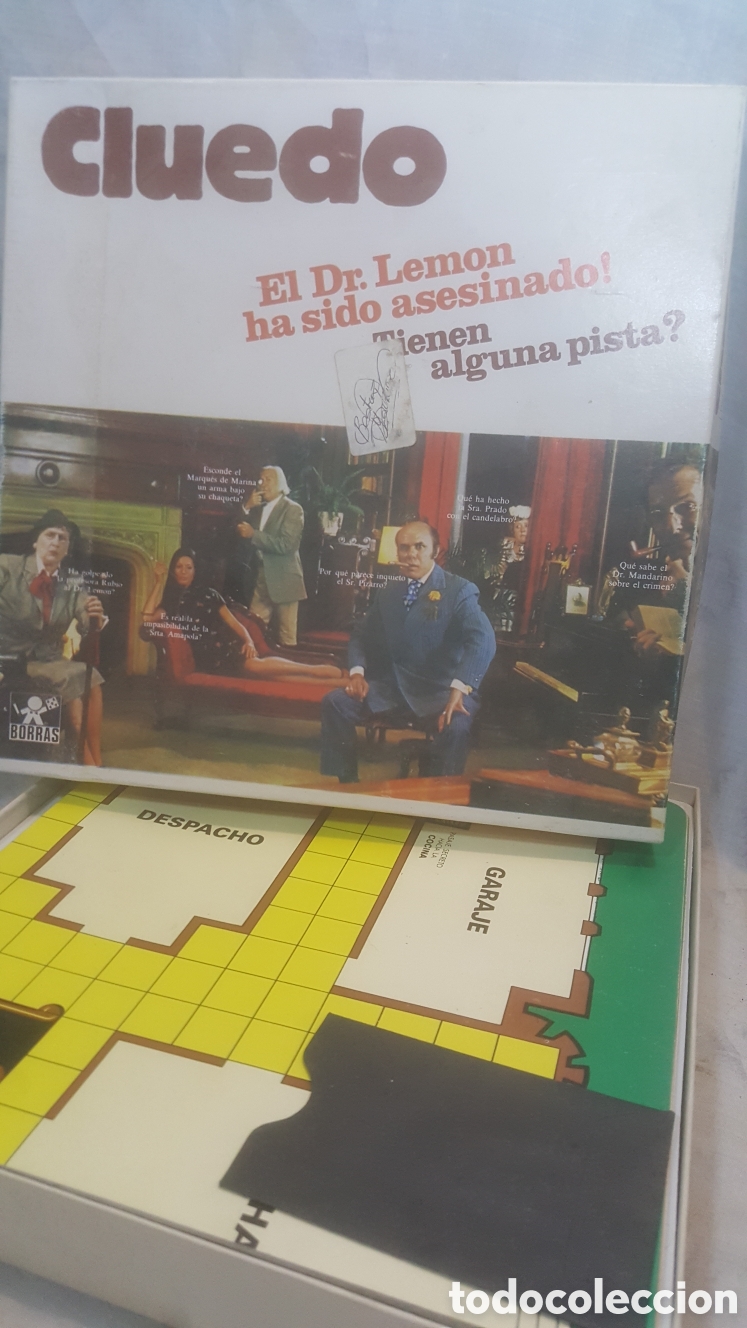 Juegos de mesa: CLUEDO DE BORRAS REF.7566 - Foto 1