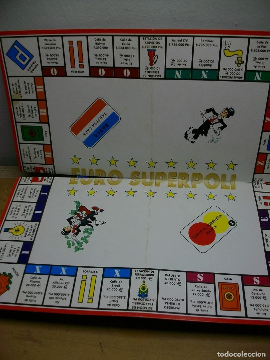 Juegos de mesa: EURO SUPERPOLY JUEGO de MESA - Foto 3