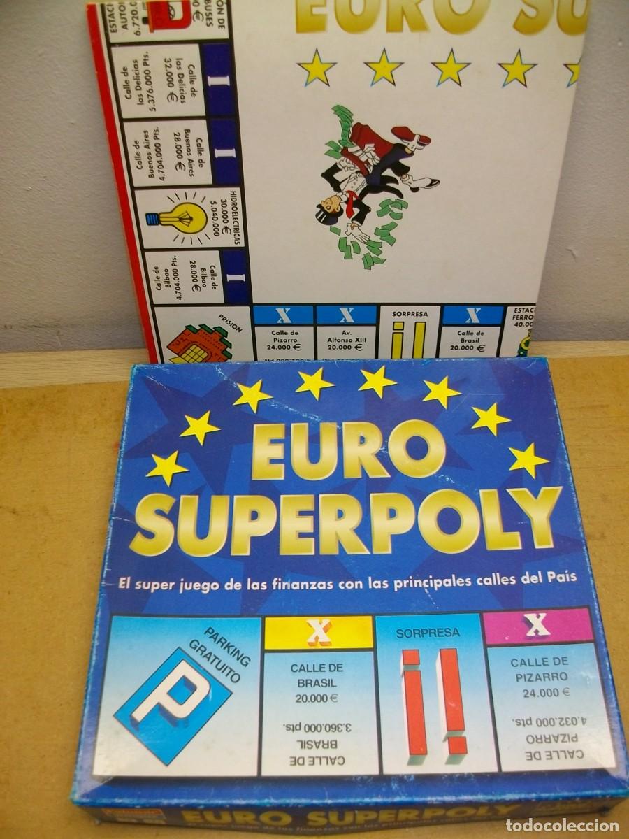 Juegos de mesa: EURO SUPERPOLY JUEGO de MESA - Foto 1