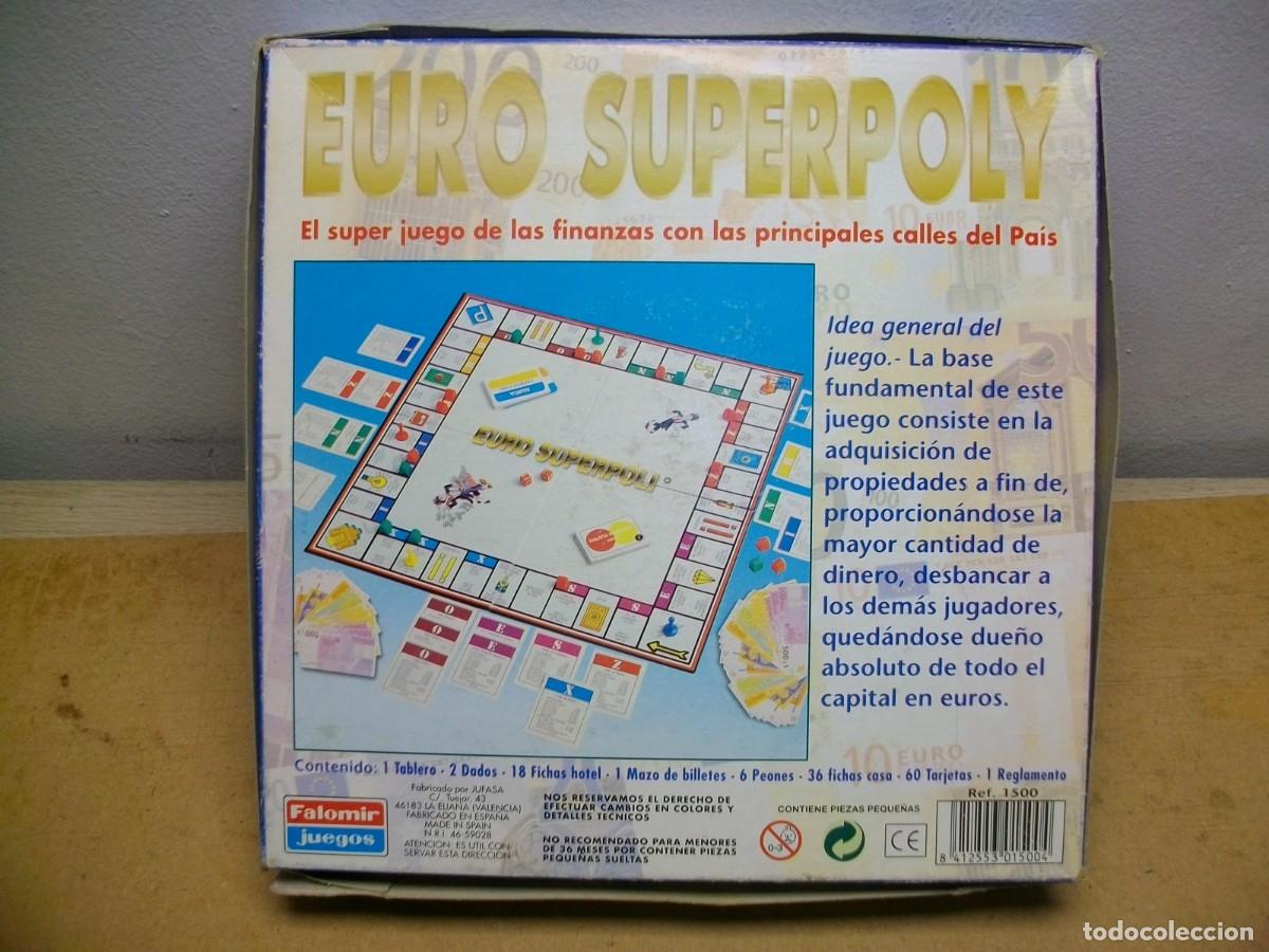 Juegos de mesa: EURO SUPERPOLY JUEGO de MESA - Foto 4