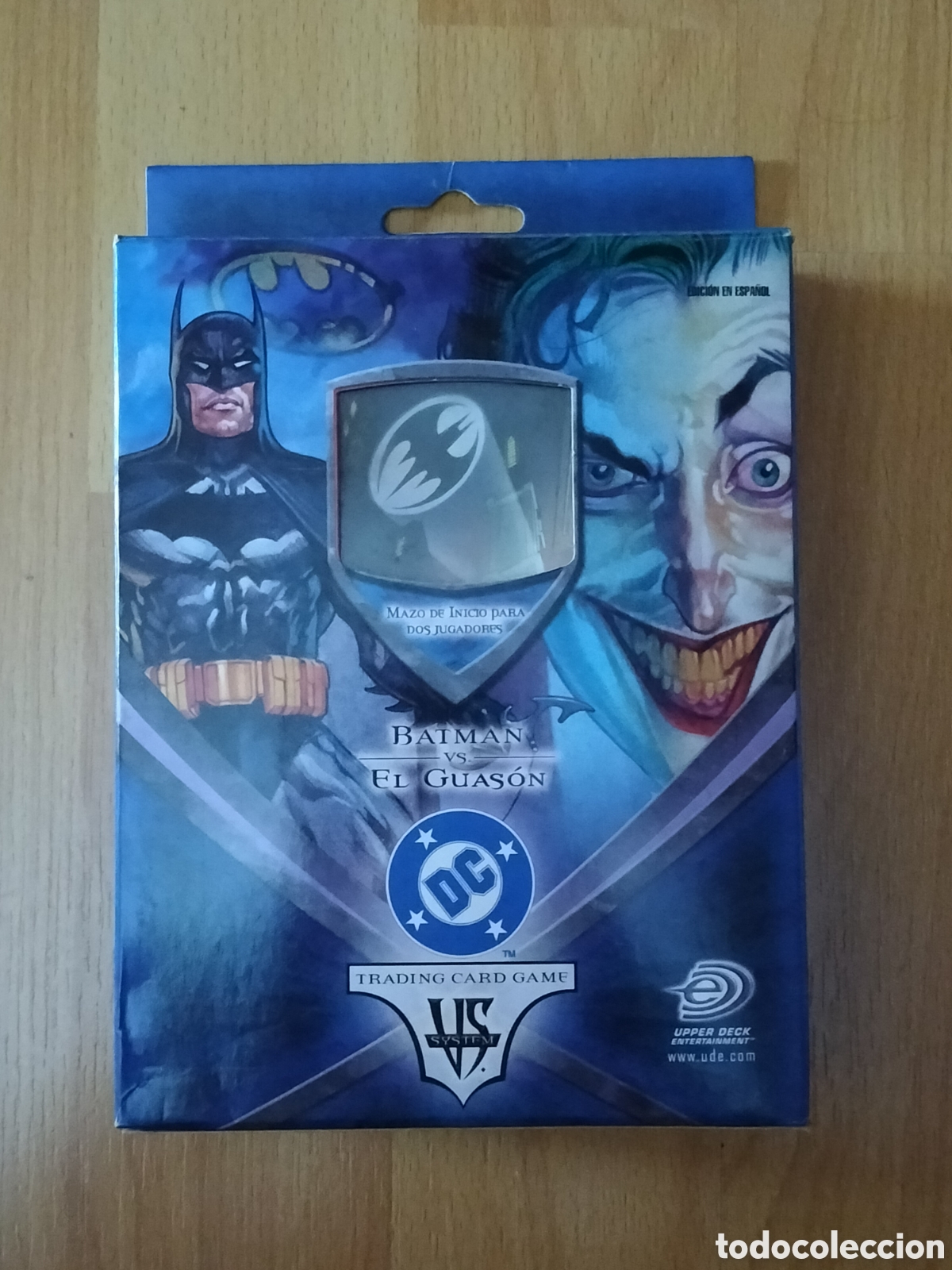 Juegos de mesa: C0D - BATMAN VS. EL GUAS&Oacute;N - TRADING CARD GAME / UPPER DECK / DC - Foto 1