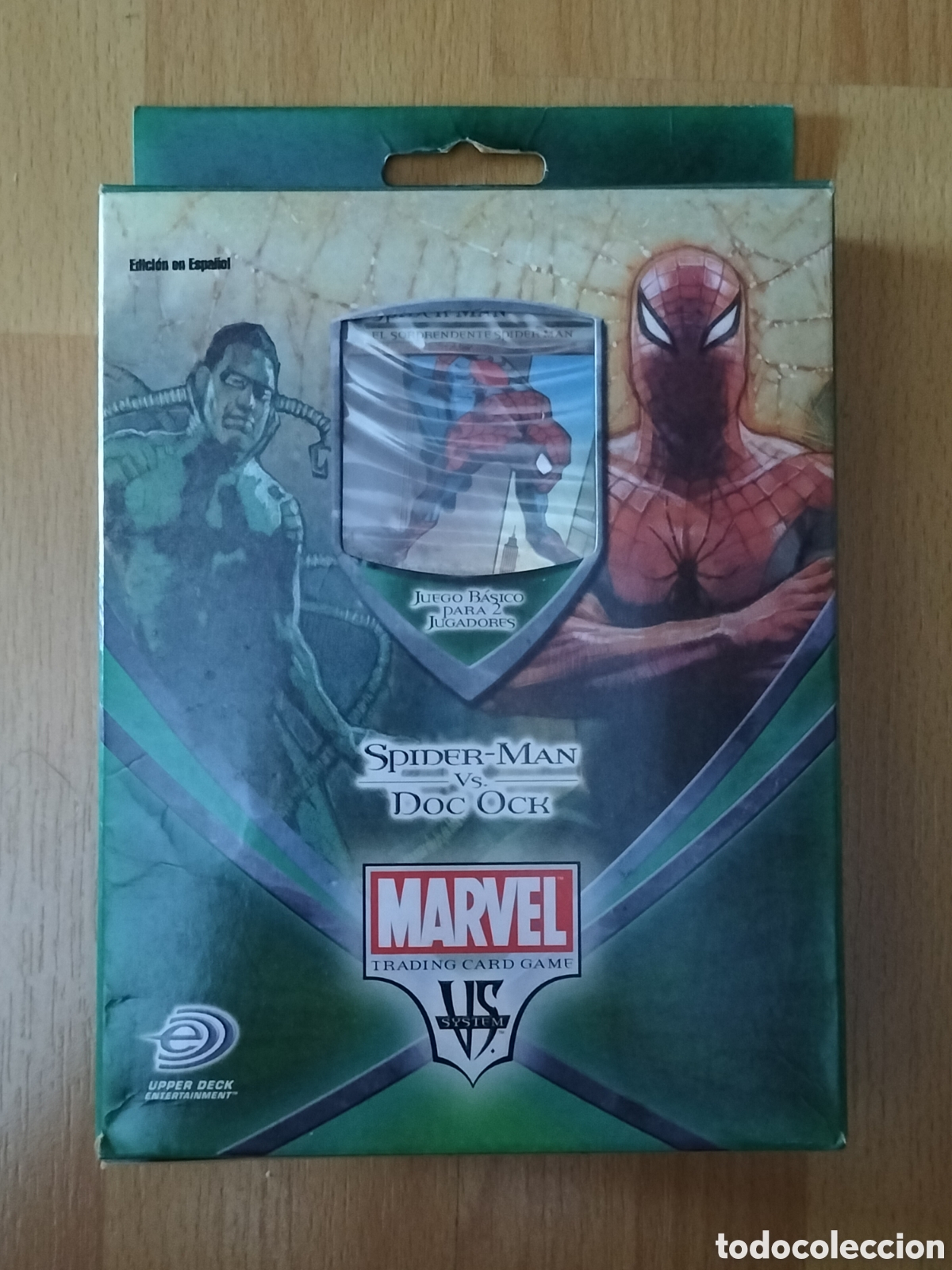 Juegos de mesa: C0M - Spider-man vs. Doc Ock. Trading Cards Game. Upper DECK. Marvel - Foto 1