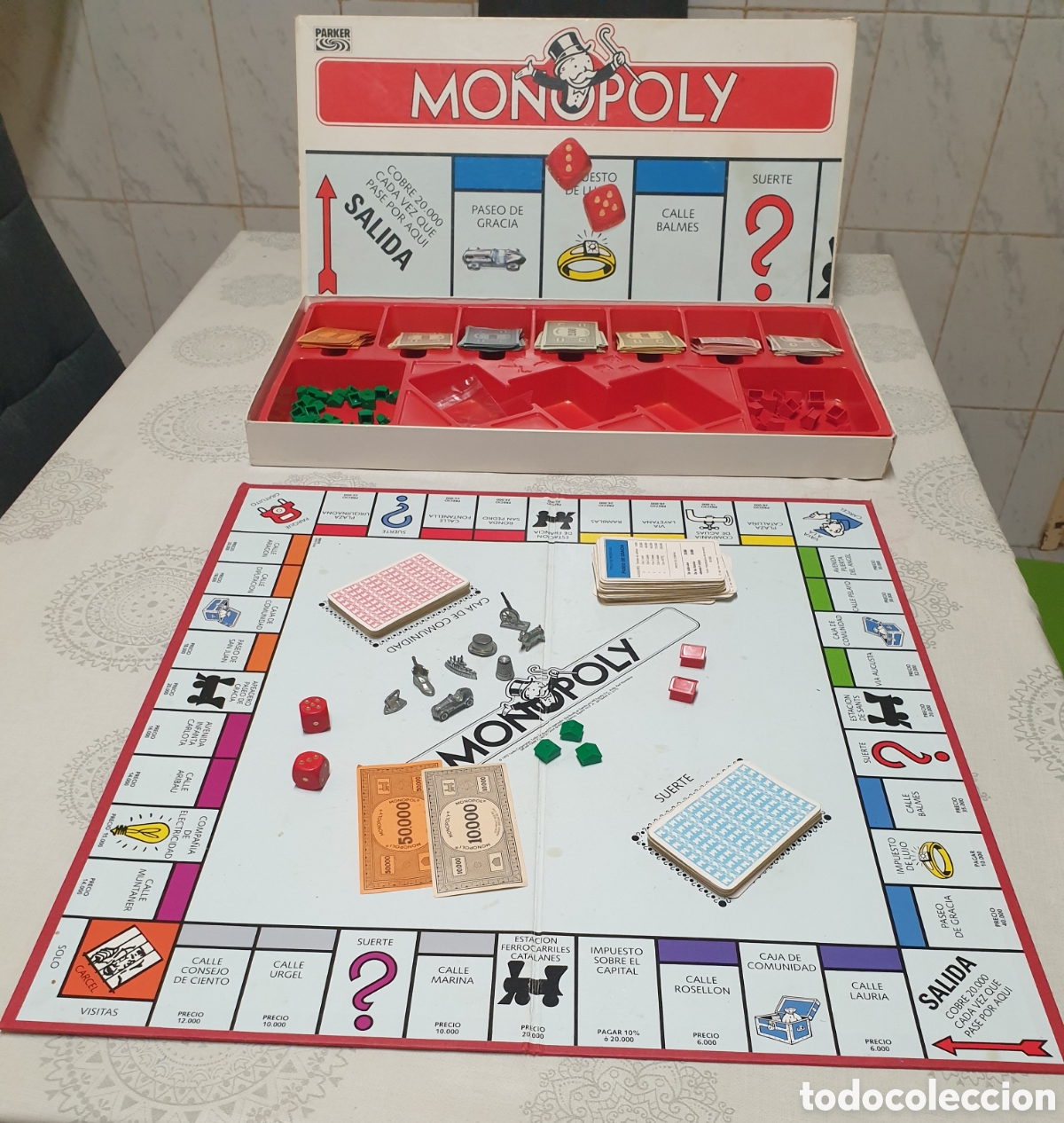 Juego de mesa - Juego Monopoly Clásico- Versión en portugués