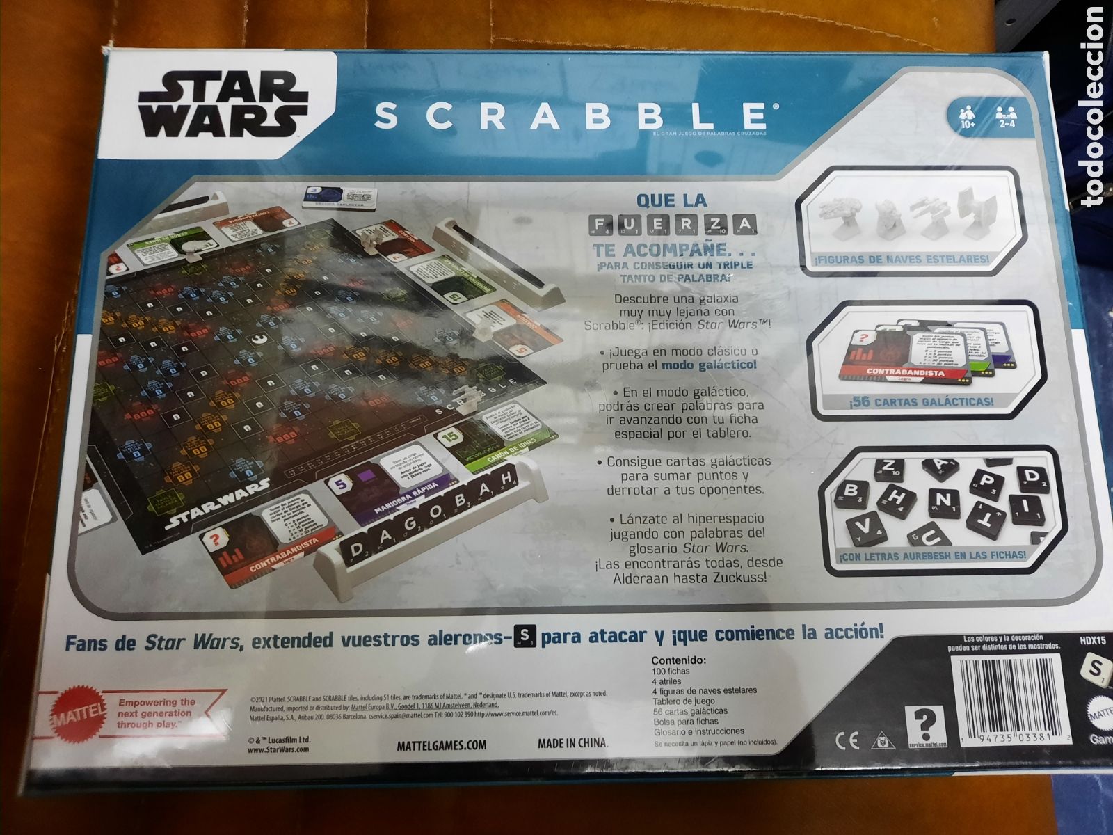 Juegos de mesa: SCRABLE-STAR WARS - Foto 4