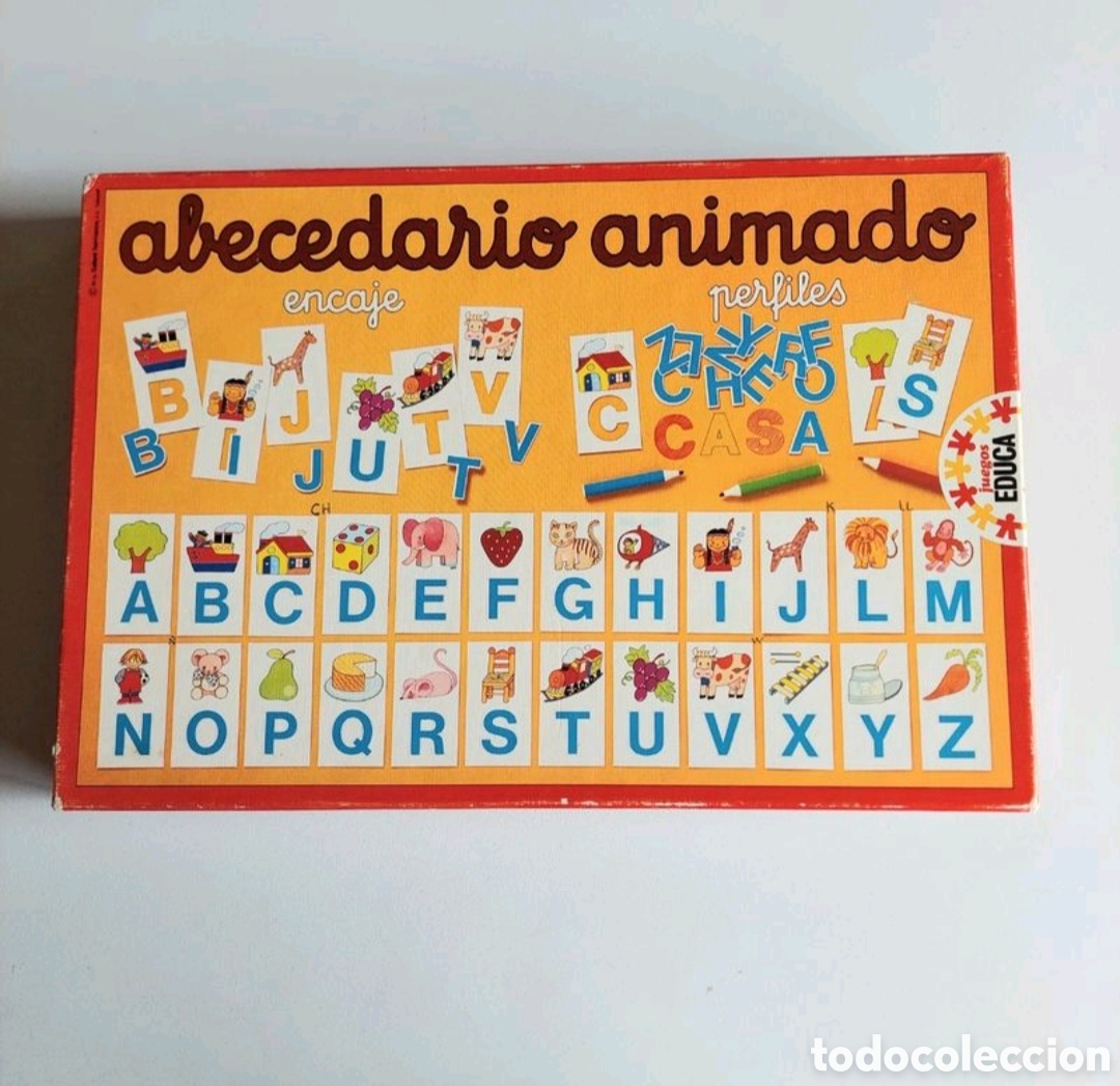 Juegos de mesa: Abecedario animado Ref.3790 a&ntilde;os 80 - Foto 3