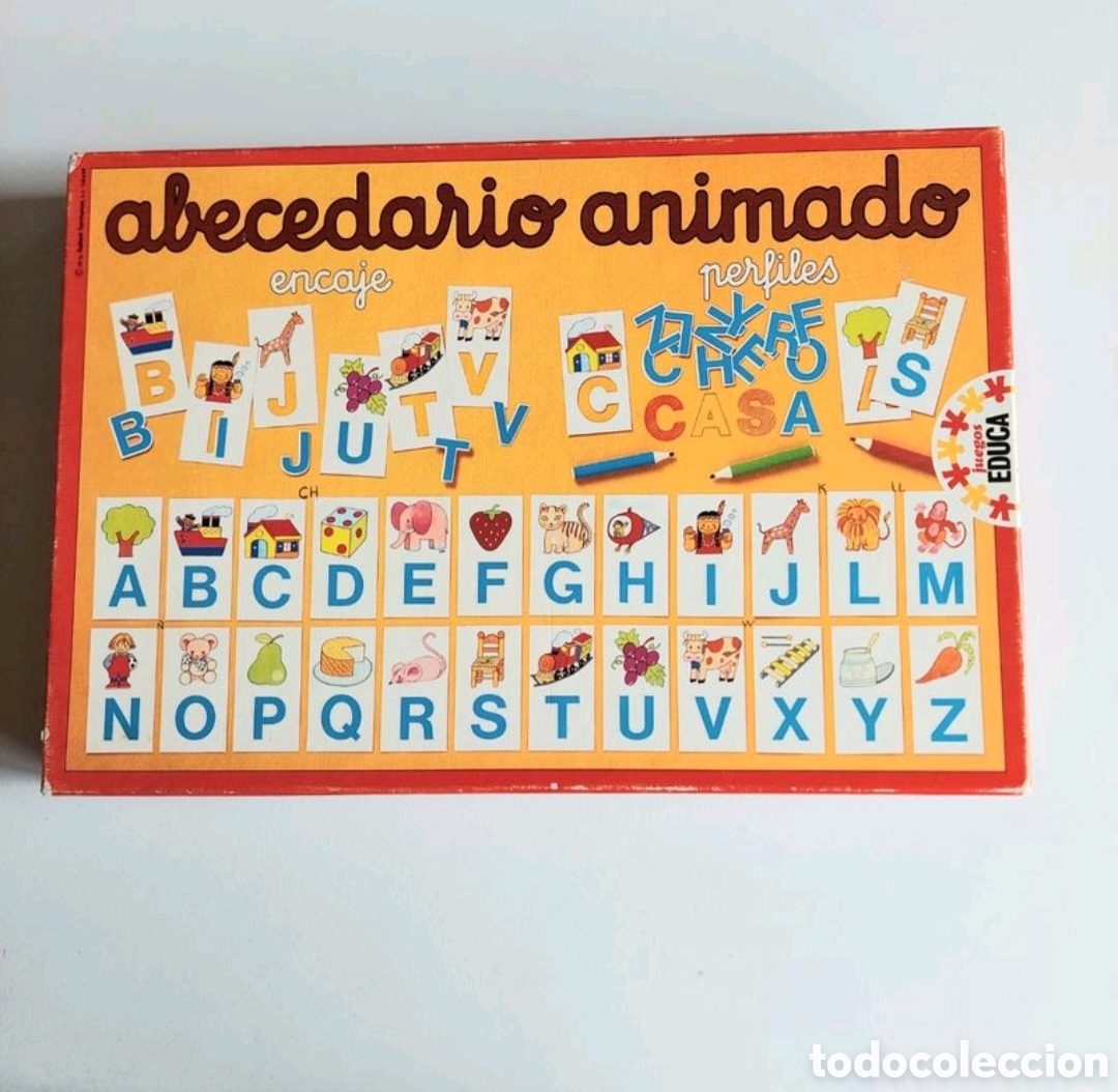 Juegos de mesa: Abecedario animado Ref.3790 a&ntilde;os 80 - Foto 4