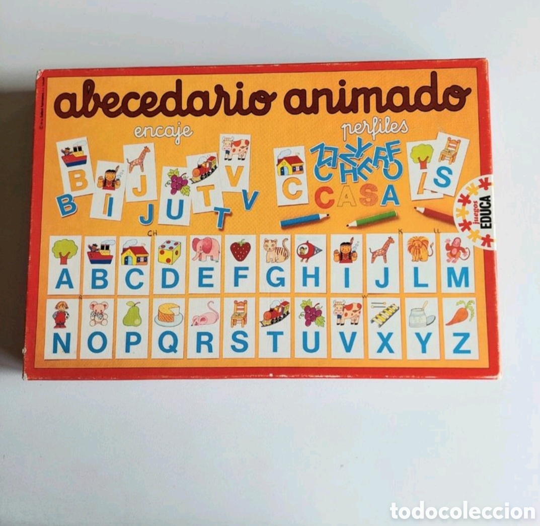 Juegos de mesa: Abecedario animado Ref.3790 a&ntilde;os 80 - Foto 1