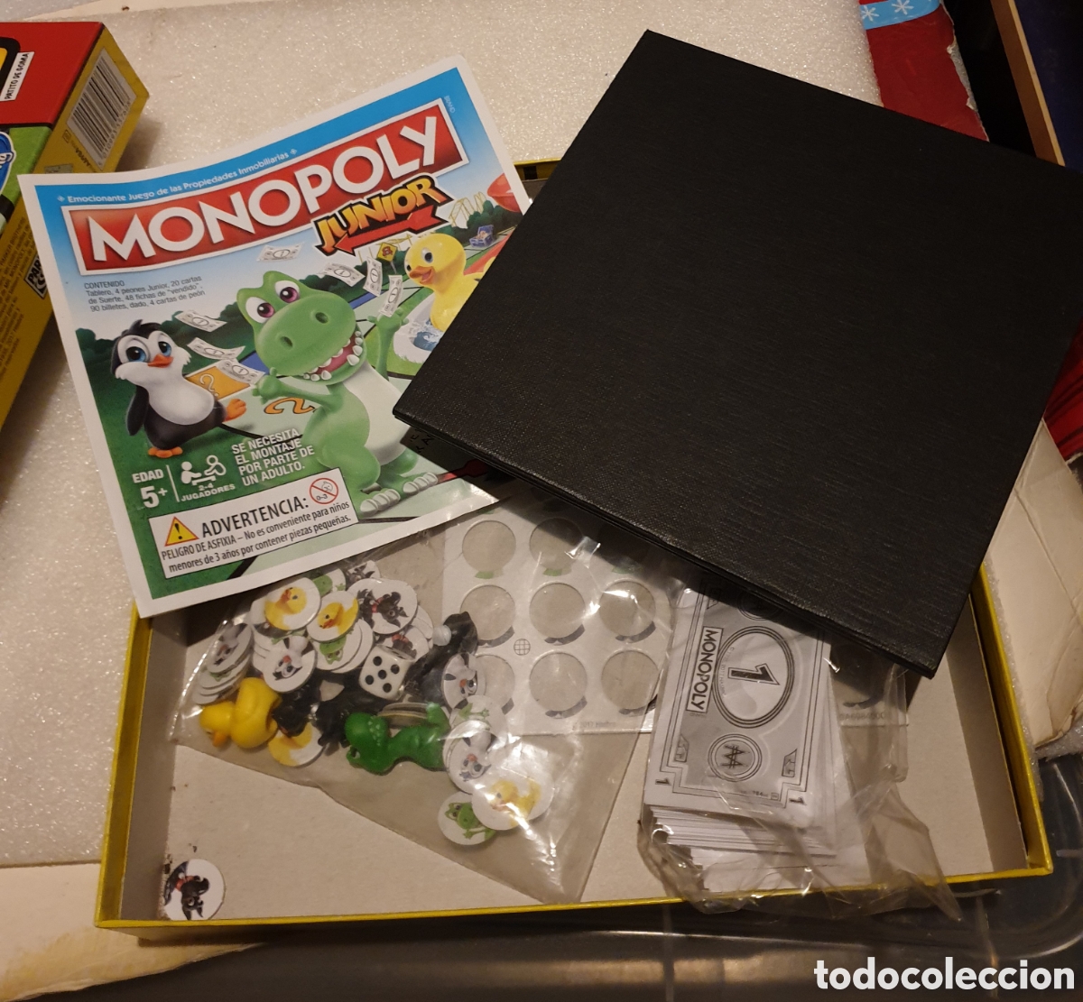 Juegos de mesa: Monopoly junior. Completo - Foto 2
