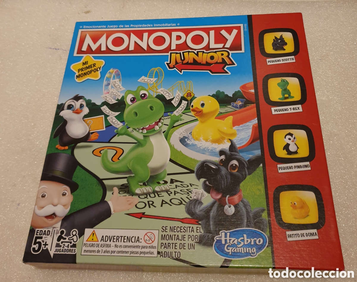 Juegos de mesa: Monopoly junior. Completo - Foto 1