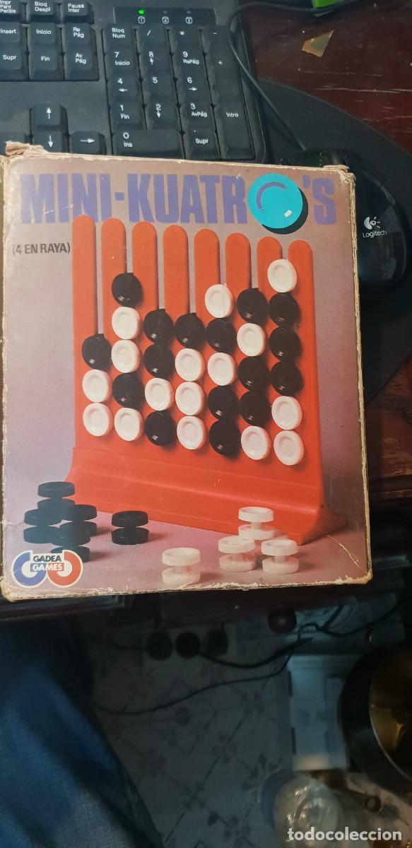 Juegos de mesa: Mini kuatro a&ntilde;os 80 4 en raya - Foto 1