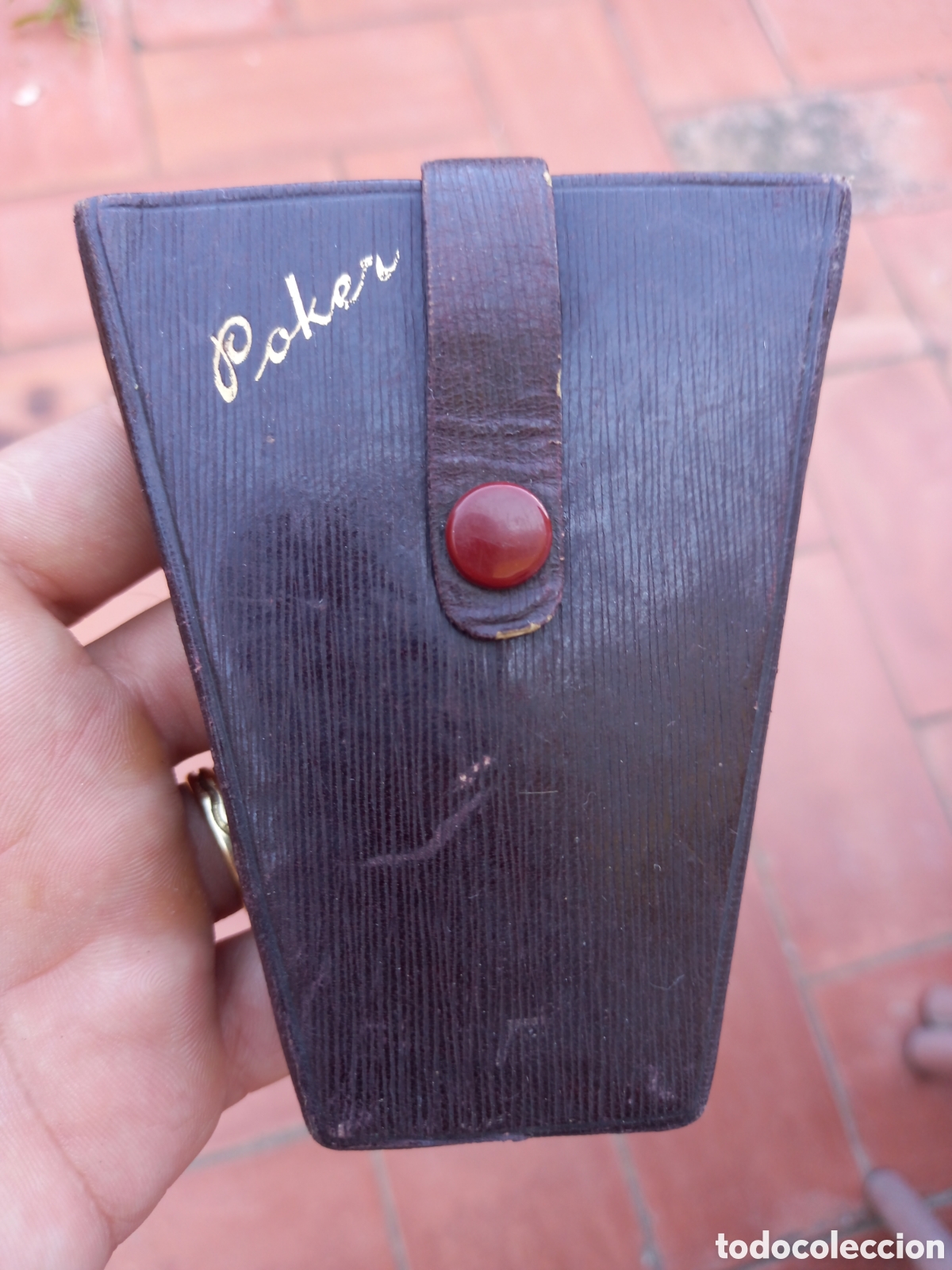 Juegos de mesa: ANTIGUO JUEGO DE DADOS DE POKER - Foto 14