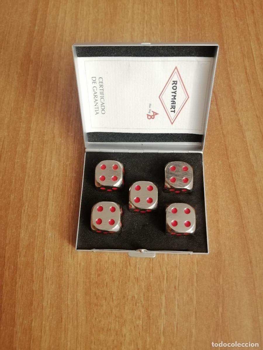 Juegos de mesa: JUEGO DE DADOS METALICOS. - Foto 1