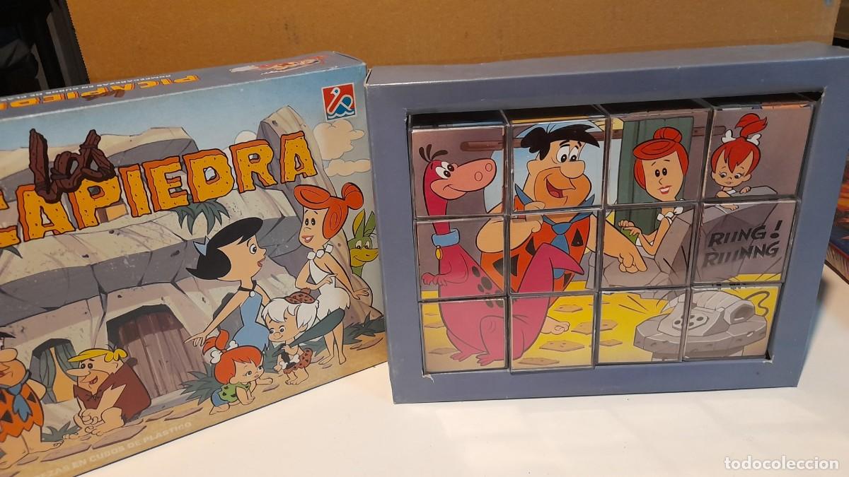 Juegos de mesa: LOS PICAPIEDRA ( ROMPECABEZAS EN CUBOS DE PLATICO, COMPLETO ) - Foto 3