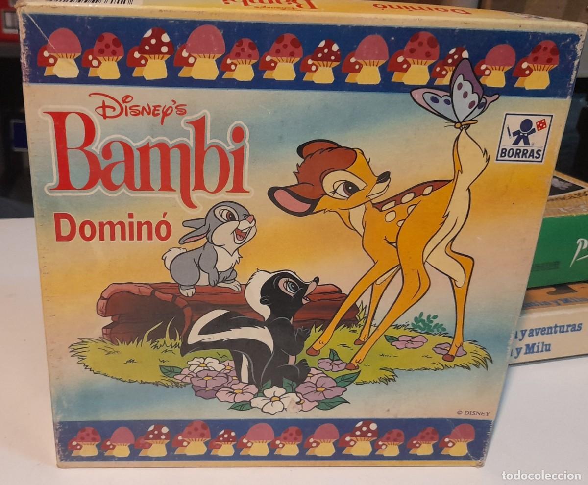 Juegos de mesa: BAMBI ( DOMIN&Oacute; ) COMPLETO - Foto 1