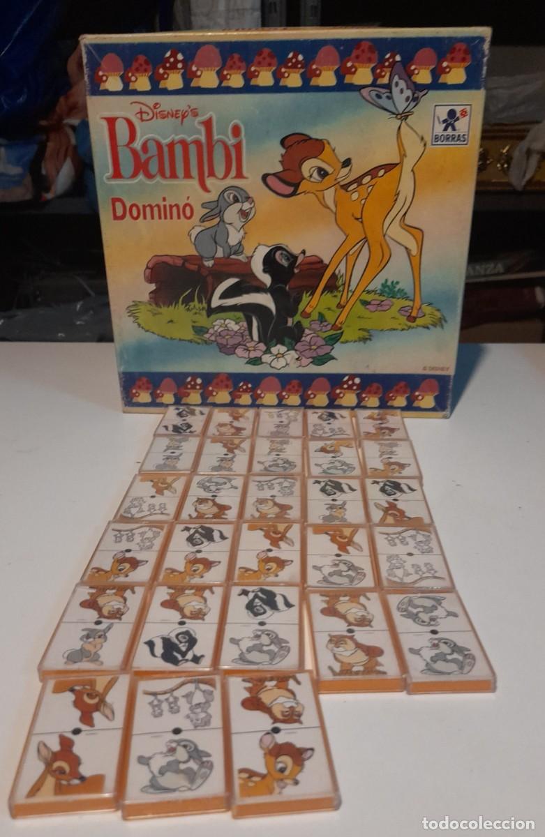 Juegos de mesa: BAMBI ( DOMIN&Oacute; ) COMPLETO - Foto 3