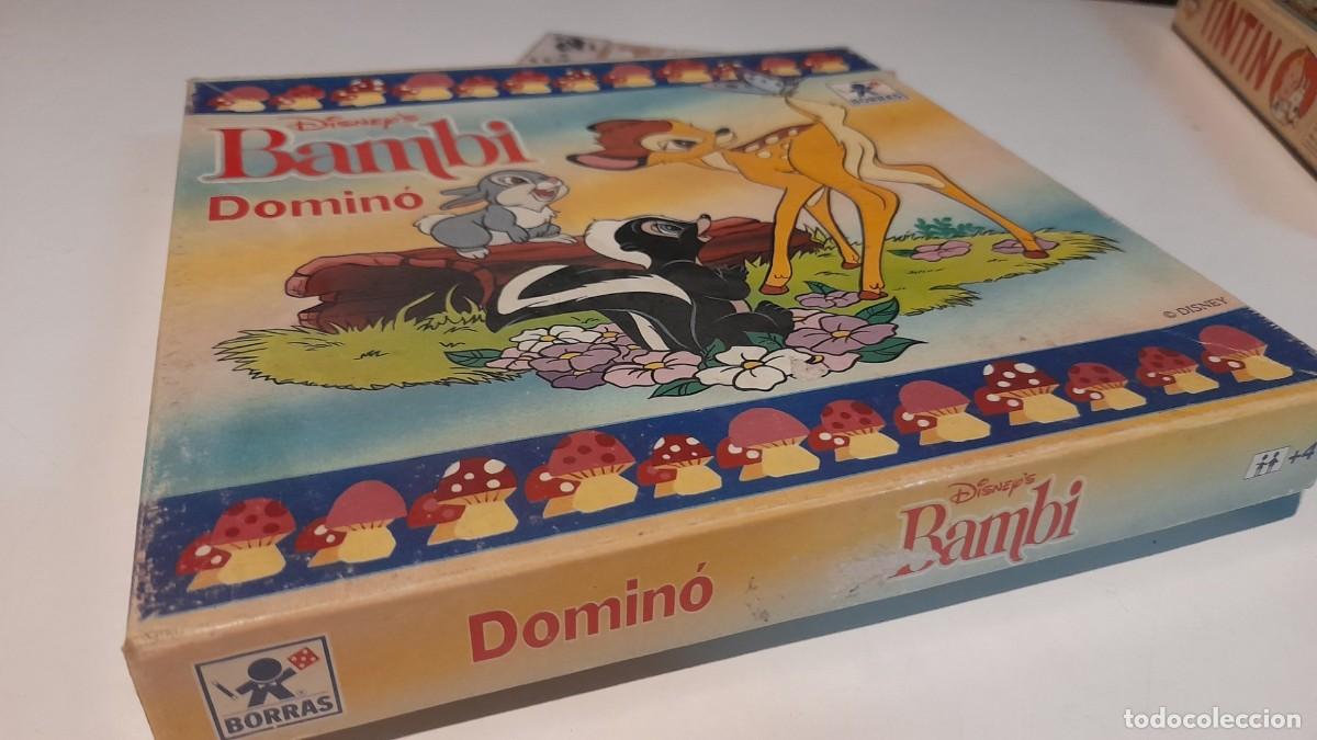 Juegos de mesa: BAMBI ( DOMIN&Oacute; ) COMPLETO - Foto 4