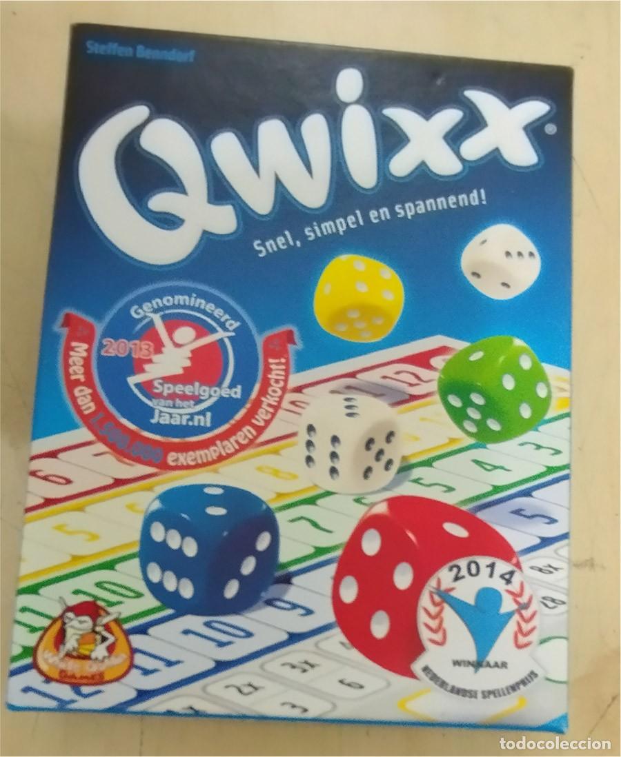 Juegos de mesa: JUEGO DE DADOS QWIXX COMPLETO - Foto 1
