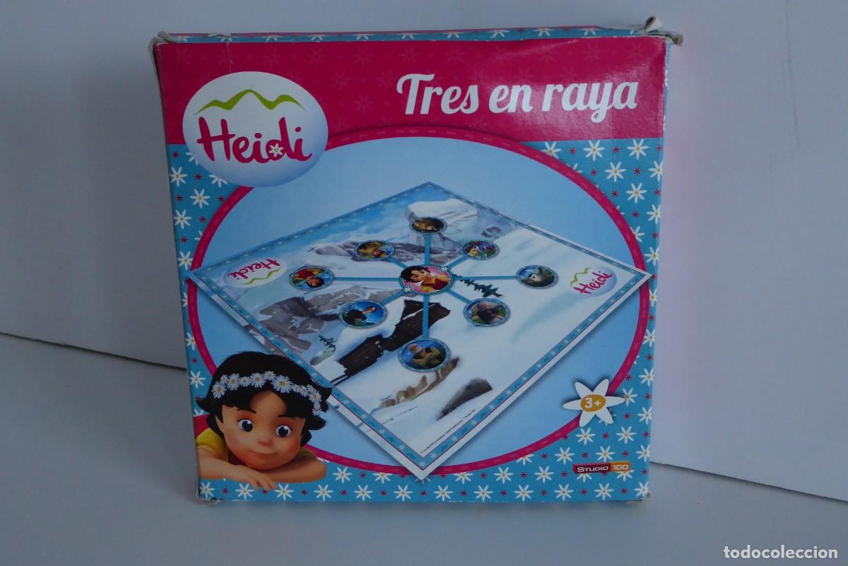 Juegos de mesa: TRES EN RAYA - HEIDI - Foto 1